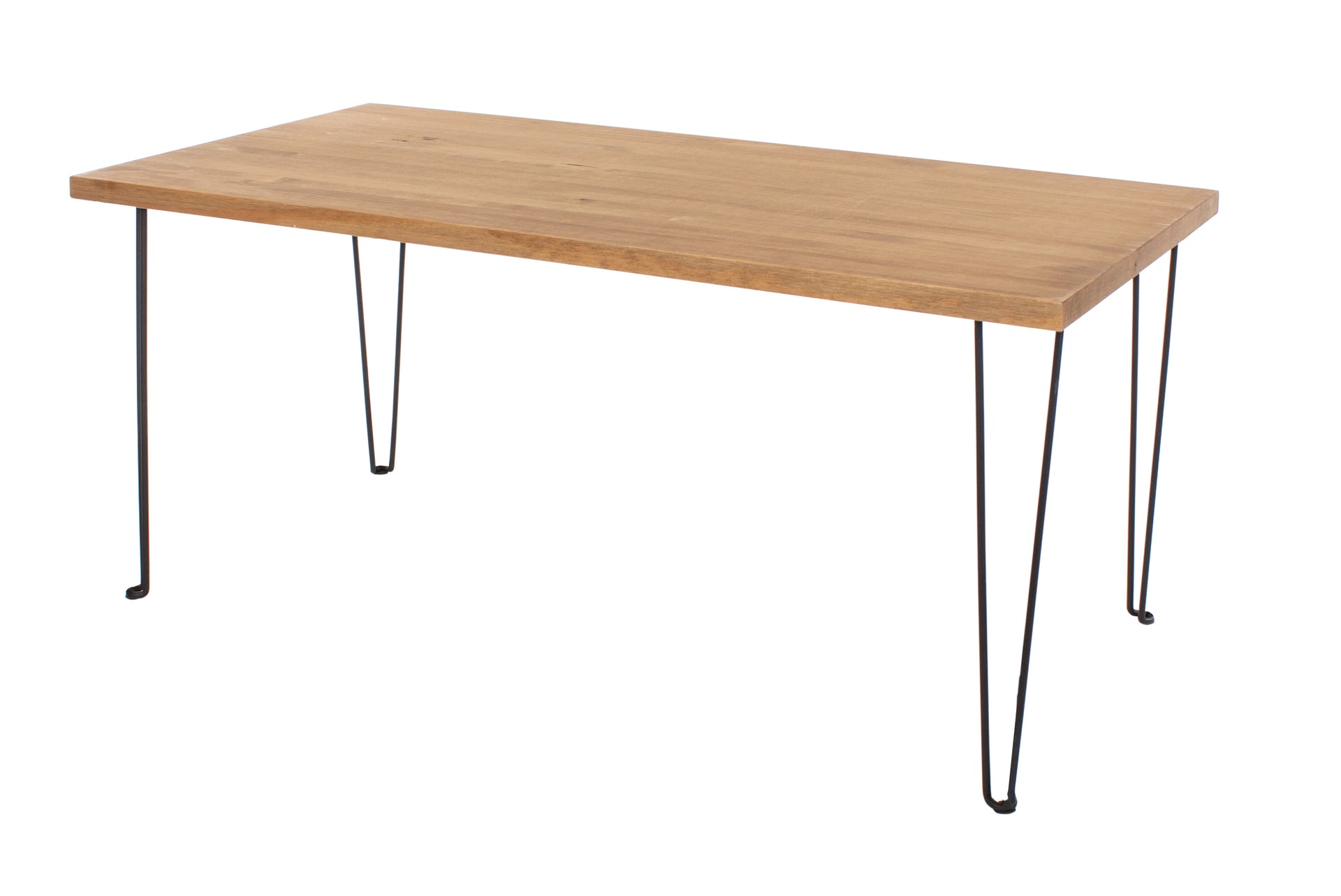 Augusta Pine Standard Coffee Table With Hairpin Legs