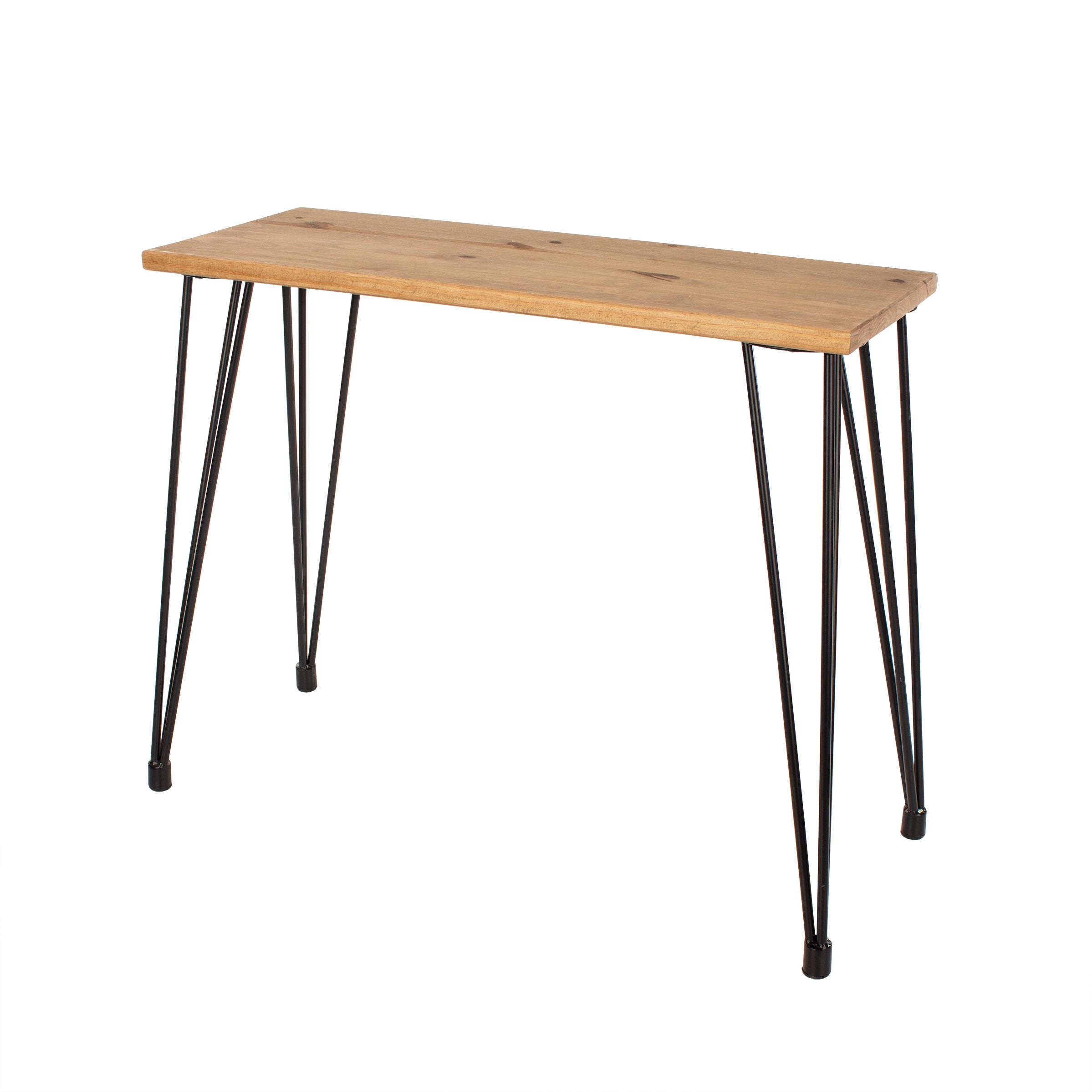 Augusta Pine Standard Console Table With Hairpin Legs