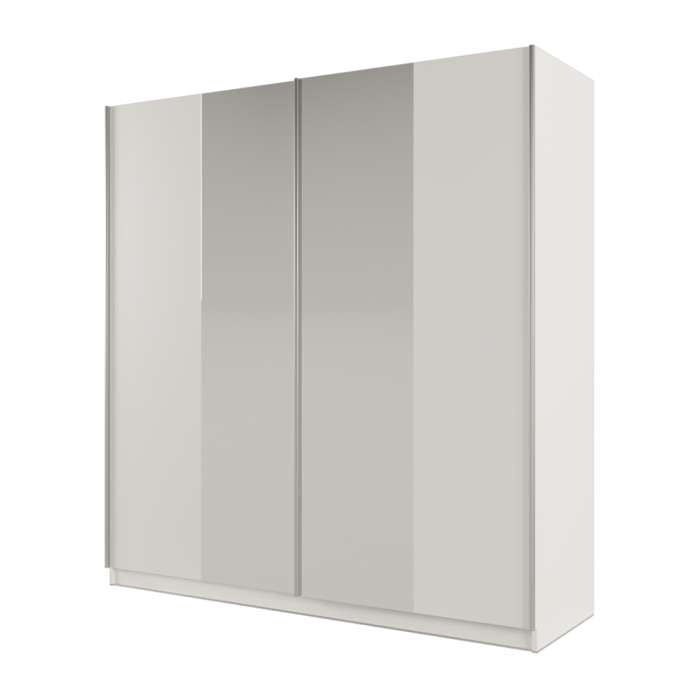 Bohemis 200 Sliding Door Wardrobe White