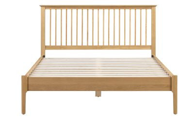 Cotswold Solid Oak low footend Wooden Shaker Bedstead