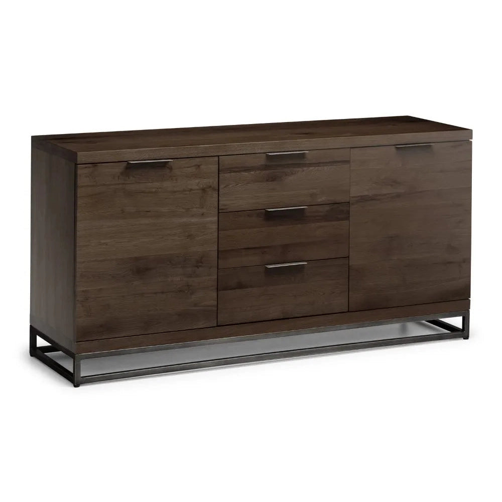 Brooklyn Solid Oak Sideboard (Dark Oak)