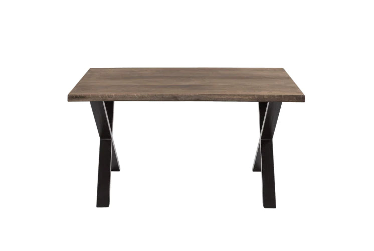 Yale Small 1400 Solid Oak Dining Table Smoked Oil