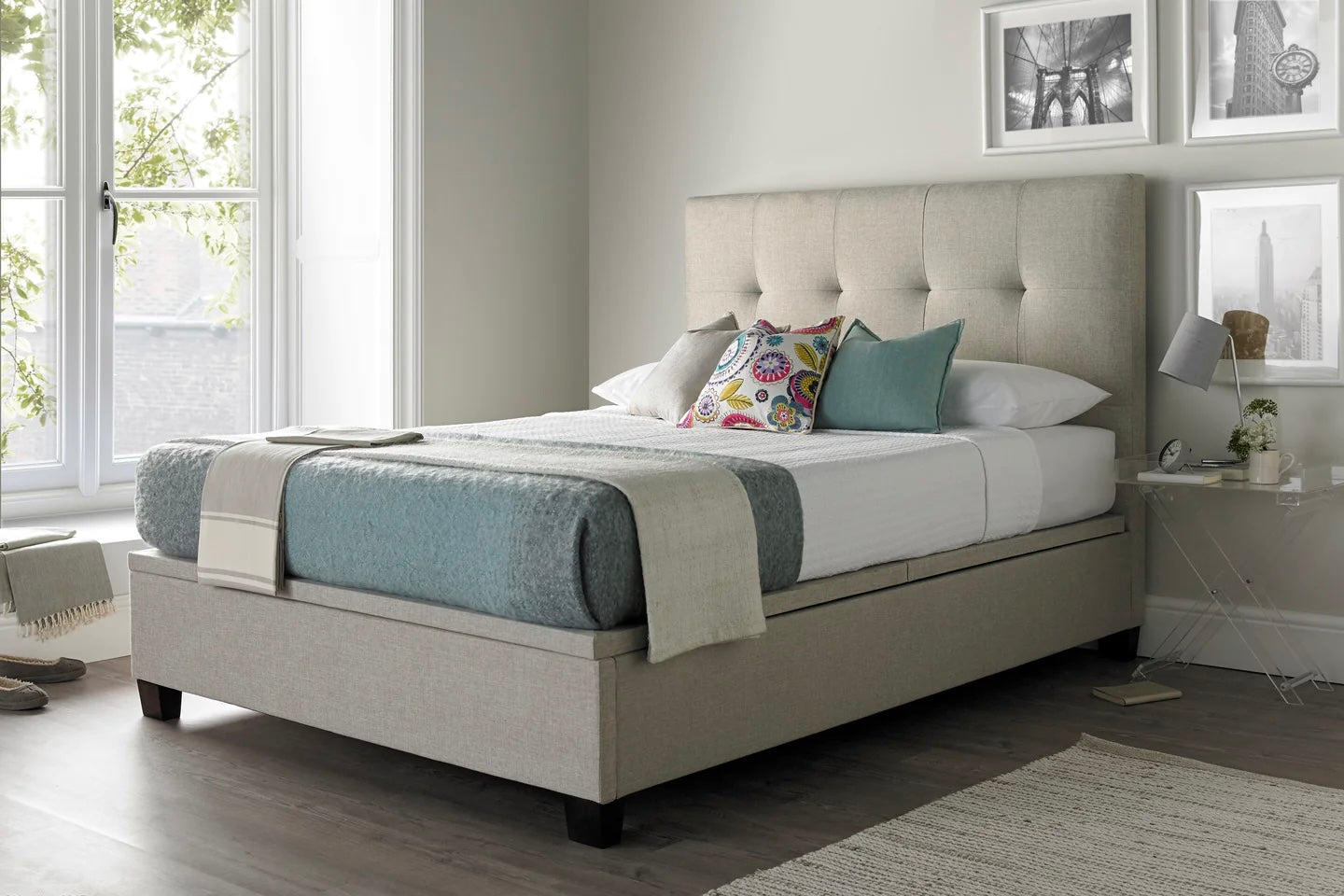 WalkWorth Ottoman Storage Bed