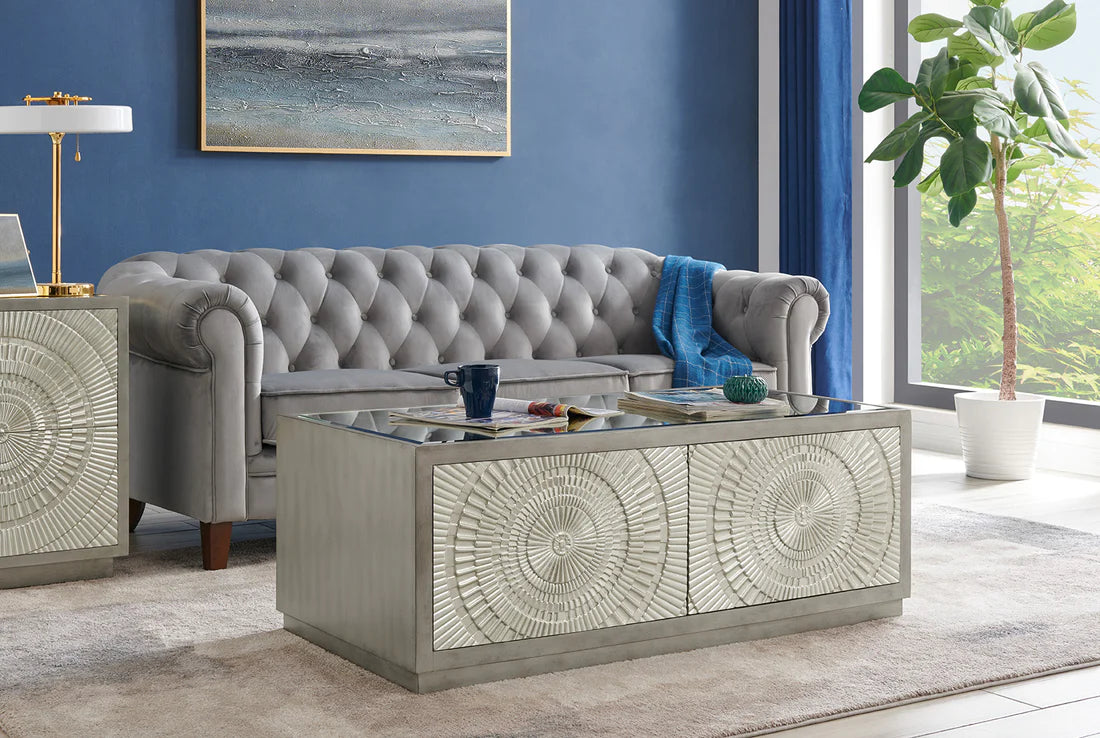 Regency Royale Coffee Table Silver