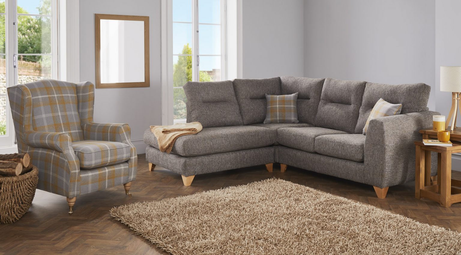 Sidney 2 + Corner + Square chaise