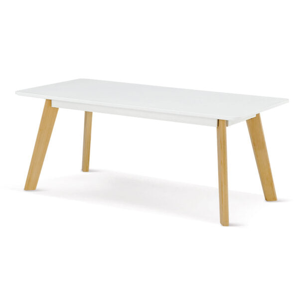 Belgium Rectangle Coffee Table White