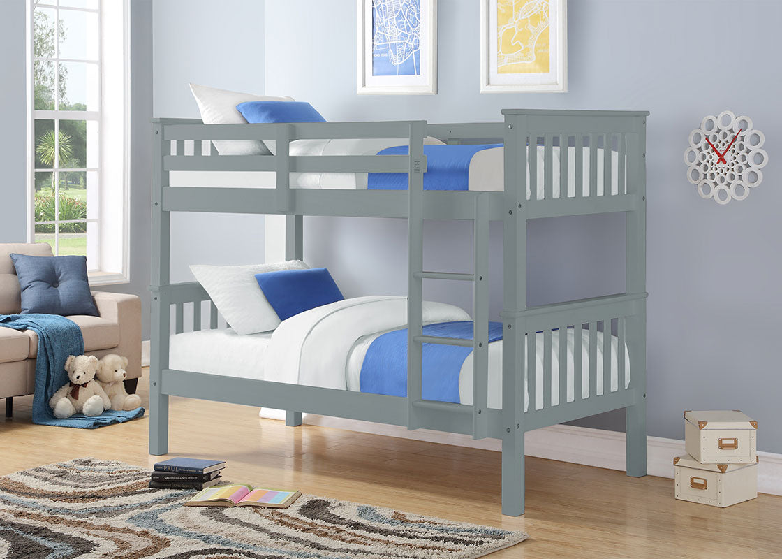 Casper Grey Bunk Bed Frame