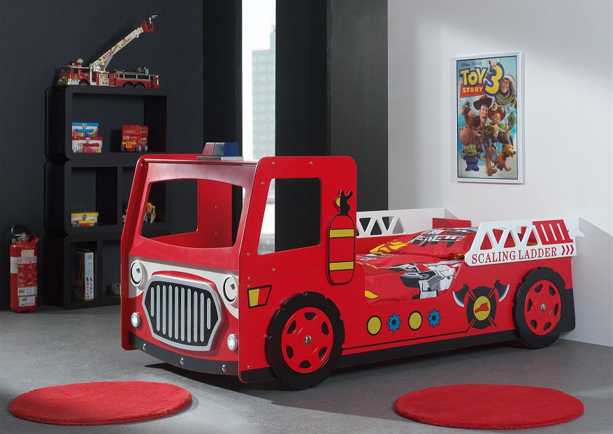 Fire Engine Novelty Bed