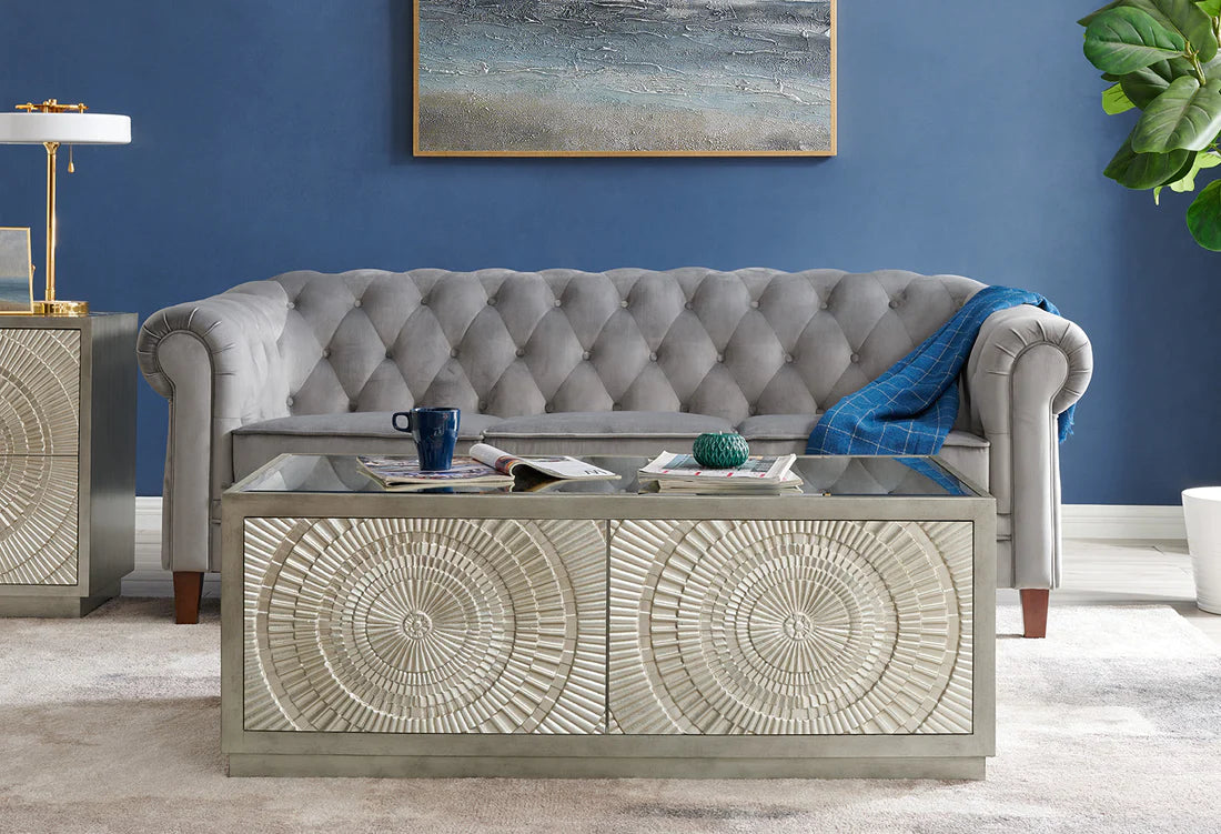 Regency Royale Coffee Table Silver