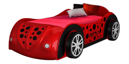 Red Beetle Car Novelty bed