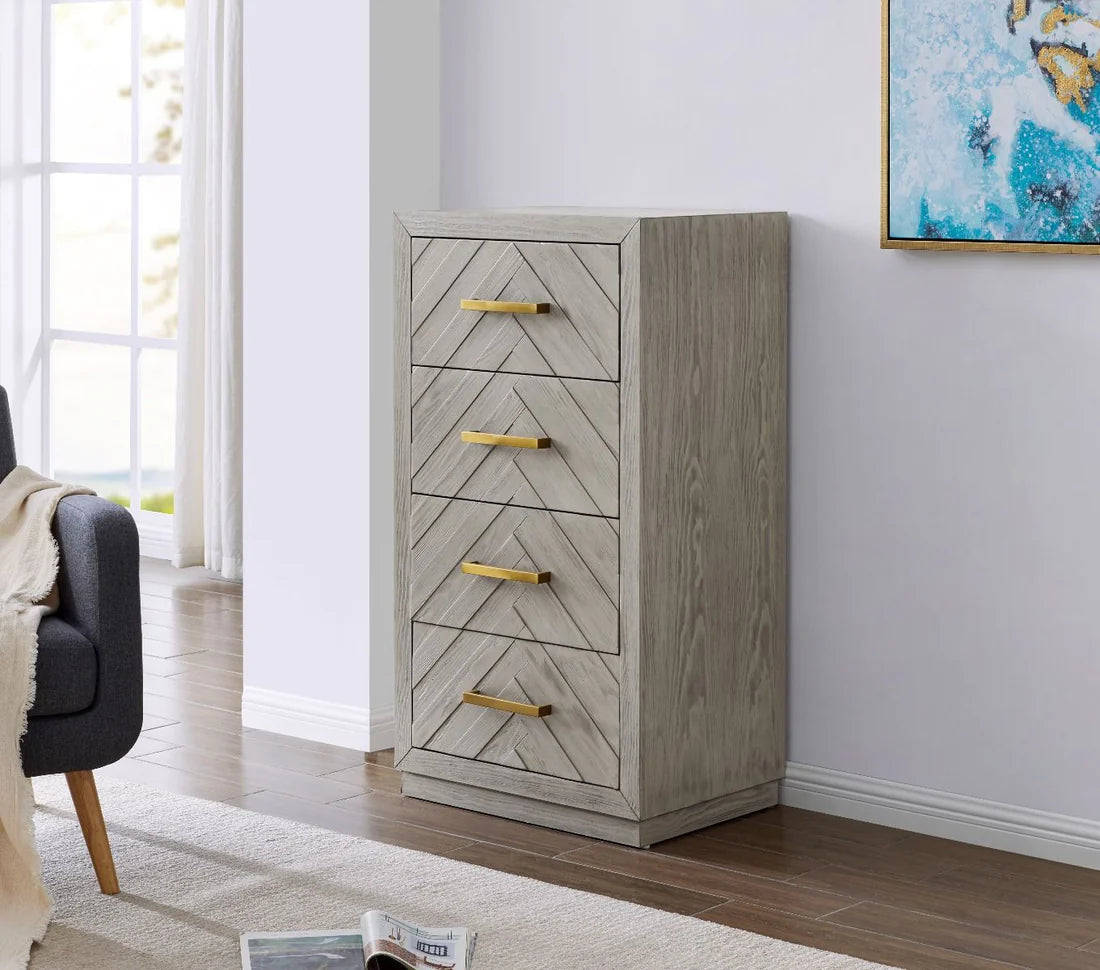 Panache 4 Drawer Tallboy