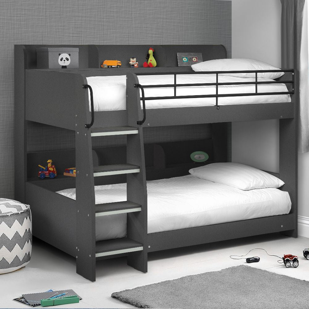 Domino Metal Kids Storage Bunk Bed