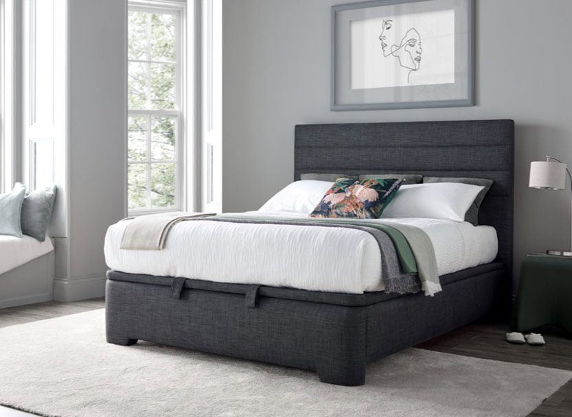 Kaydian Appleby Ottoman Bed Grey