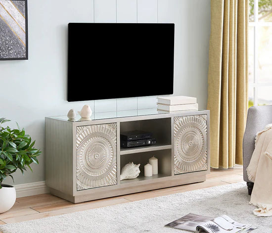 Regency Royale Tv Unit Silver