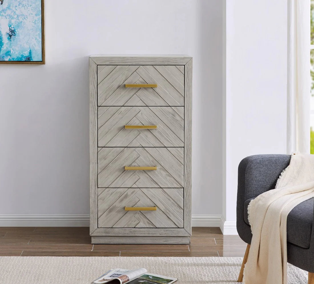 Panache 4 Drawer Tallboy