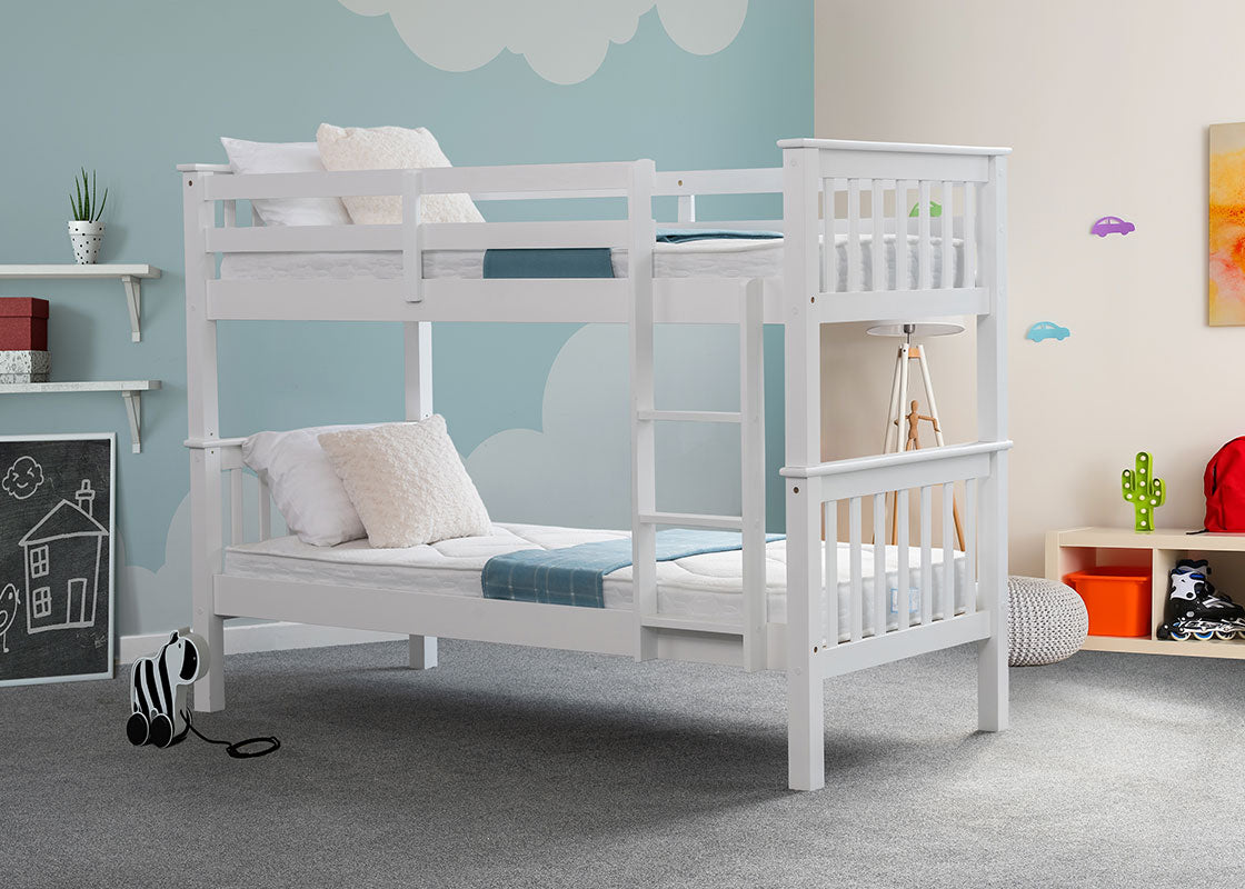 Casper White Bunk Bed Frame