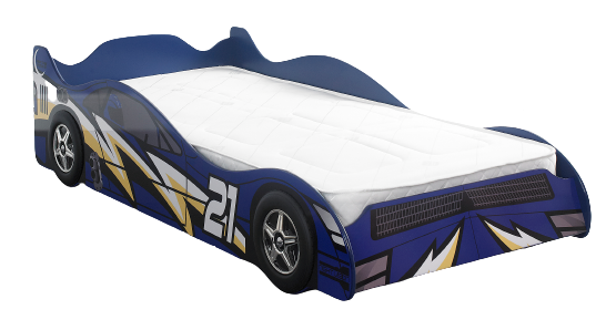 Artisan No21 Blue Car Novelty Kids Bed