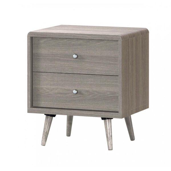 Belvoir 2 Draw Bedside Grey Oak