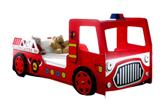 Fire Engine Novelty Bed