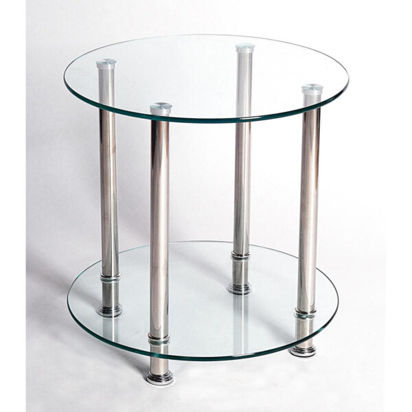 Benton Clear Lamp Table