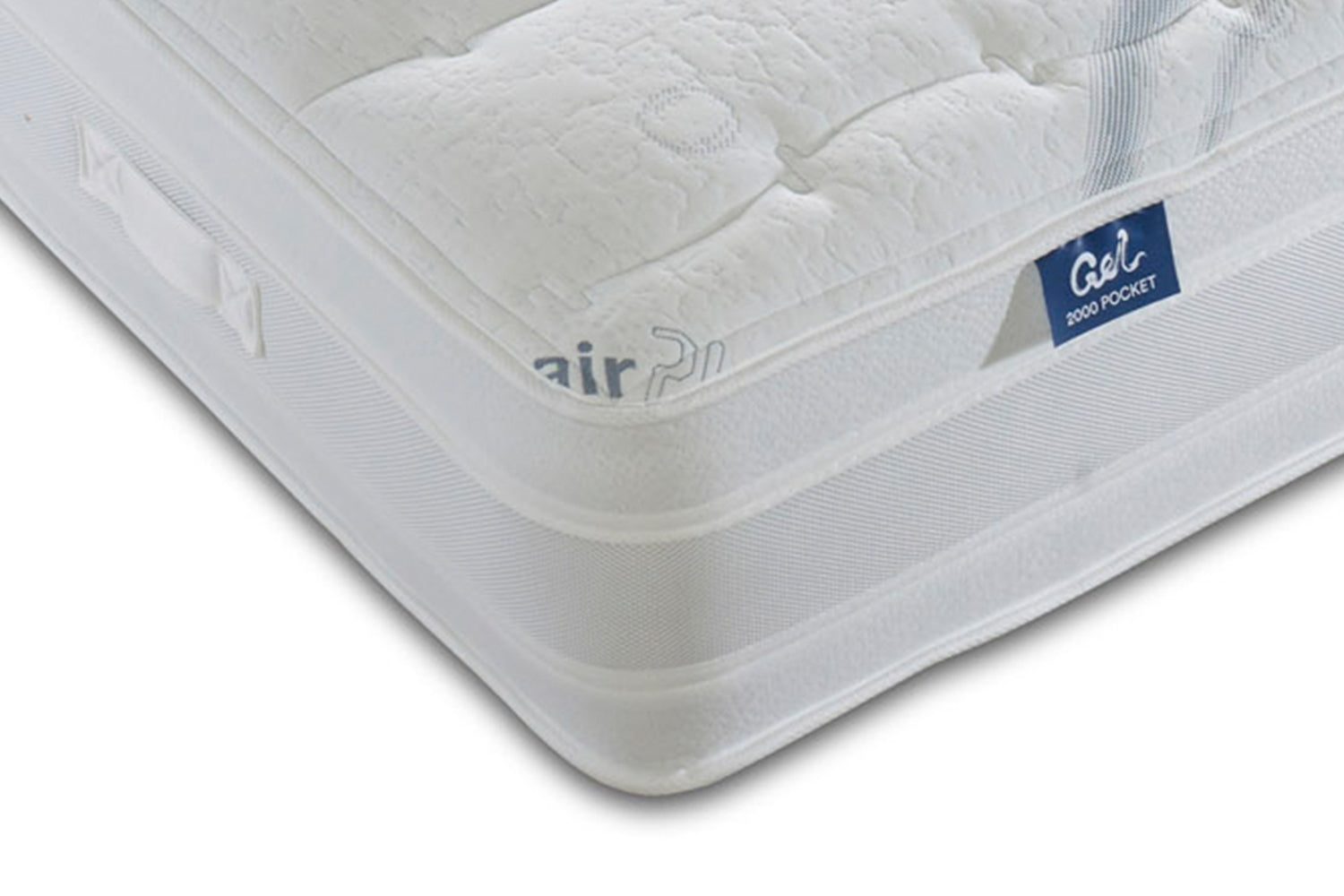 Dura Beds Air Plus + Gel 2000 Pocket Sprung (Encapsulated) Mattress